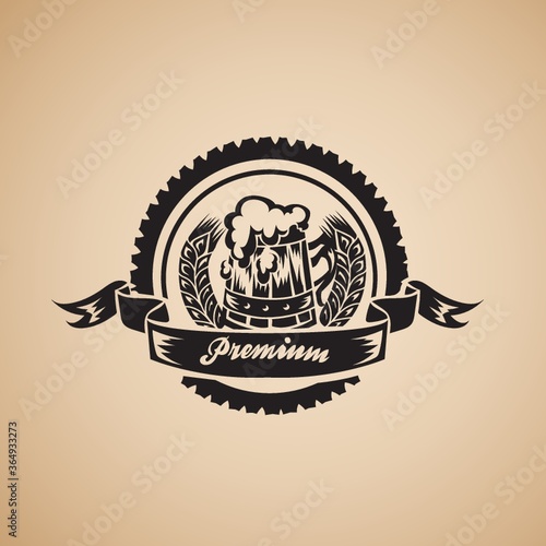 beer mug emblem