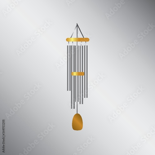 Billede på lærred wind chime