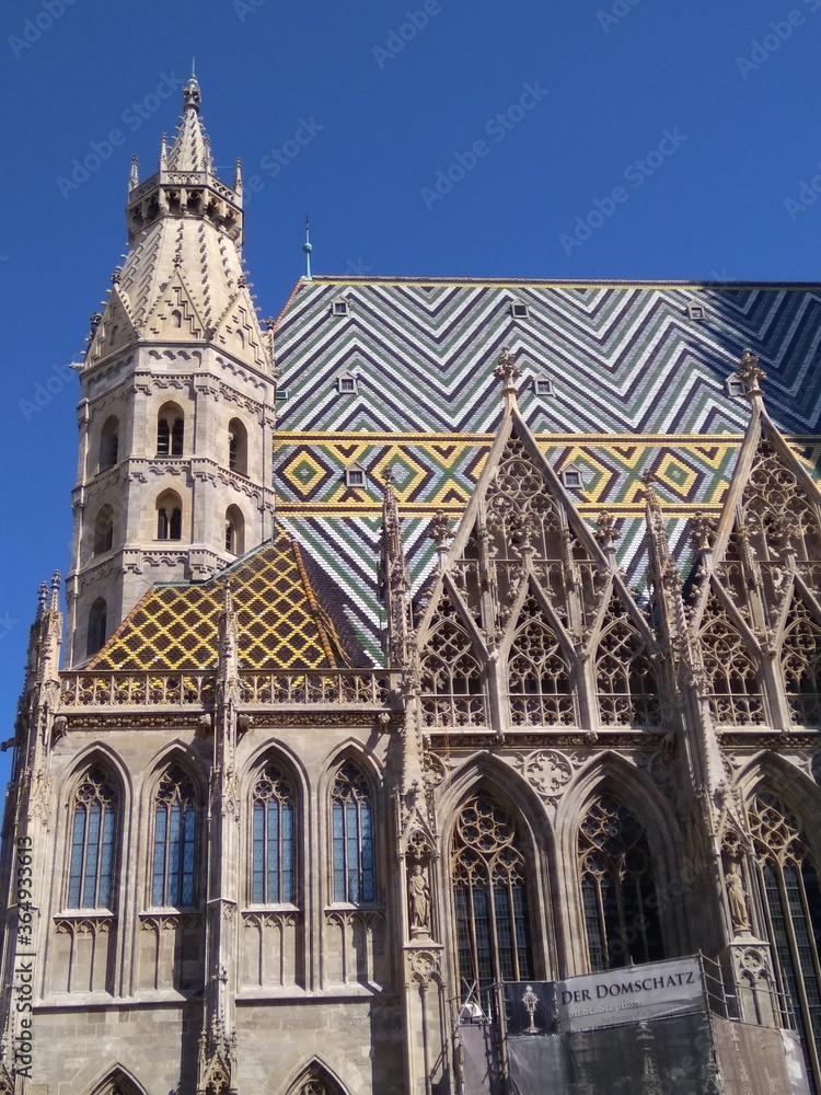 St. Stephen's Cathedral in Vienna in Austria.