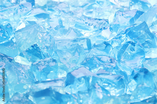 氷 テクスチャ ブルー 夏 背景