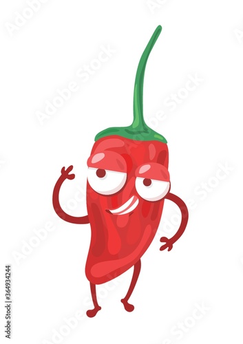 red chili character