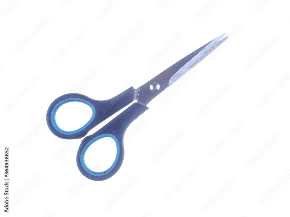 scissors on a white background scissors on a white background