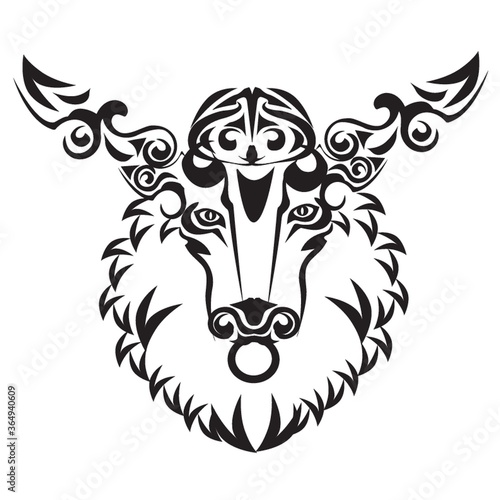 antelope tattoo design