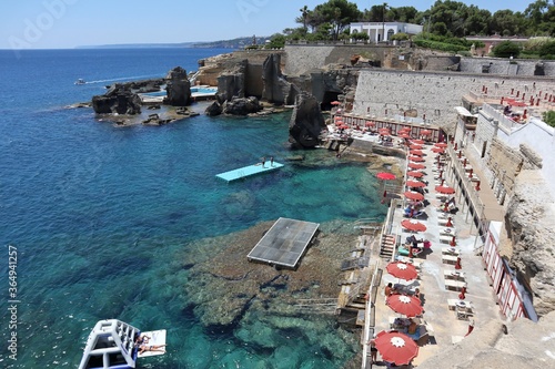 Fotografi Santa Cesarea Terme - Tintarella a Bagno Marino
