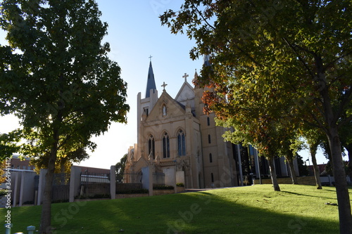 Fototapeta Naklejka Na Ścianę i Meble -  church in the park - perth
