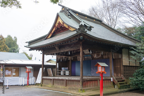 Washinomiya Shrine in Kuki  Saitama  Japan. The Shrine was a history of over 2000 years and Anime Sacred Place.