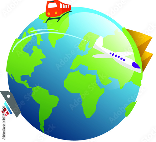 World travel tourist tourism day visit air ship train bus road rail travelling countries amazing places