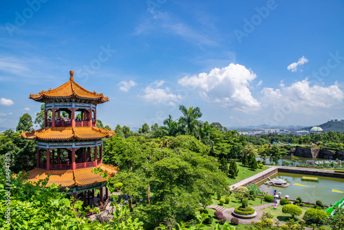 Pilgrimage Pavilion  Lianhuashan Park  Panyu  Guangzhou  China