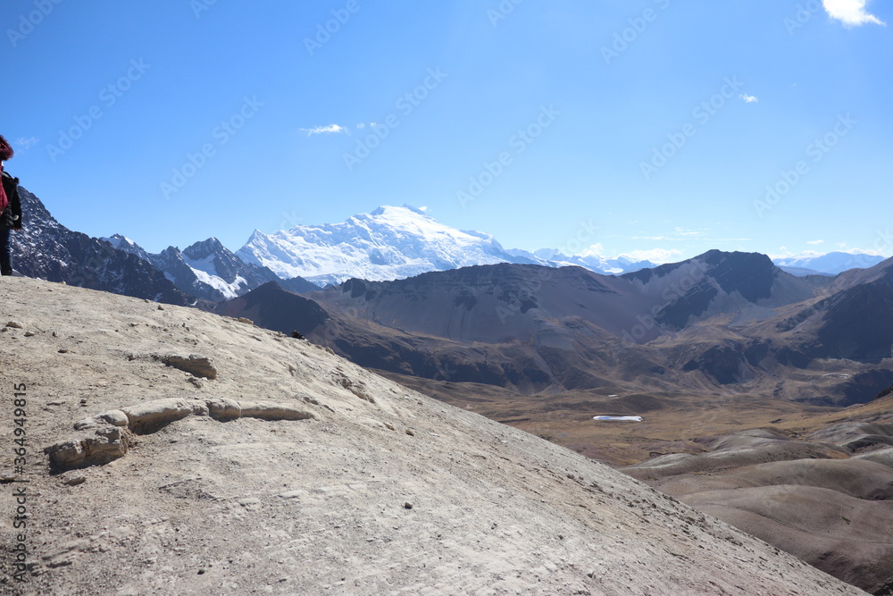 mountain landscape in the himalayas