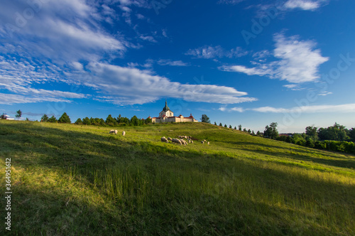 Pilgrimage Church of Saint John of Nepomuk at Zelena Hora, Zdar nad Sazavou, Czech Republic