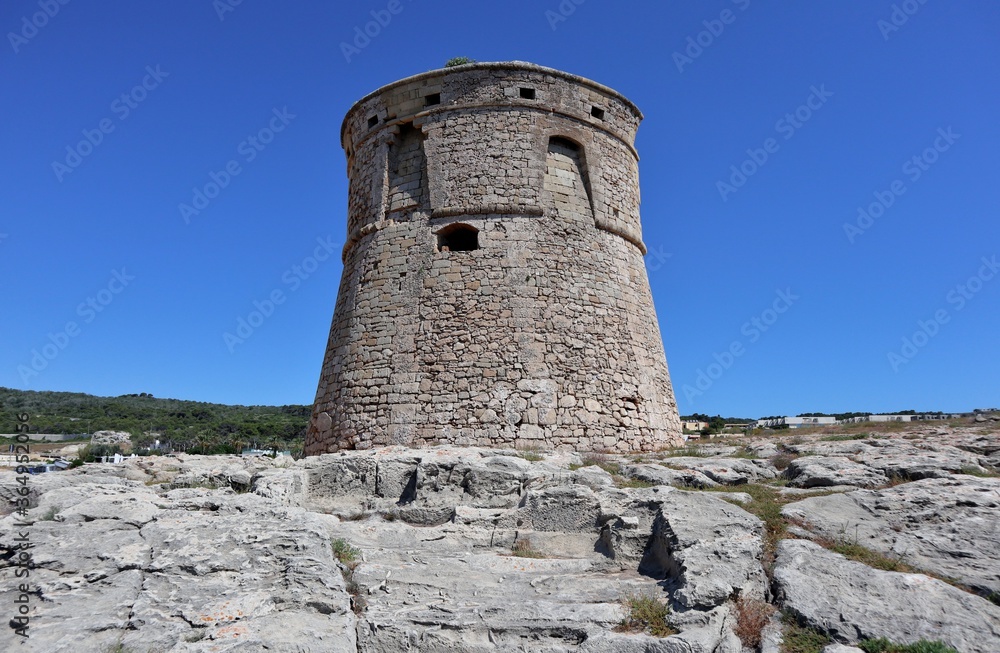 Santa Cesarea Terme - Torre Miggiano dalla scogliera