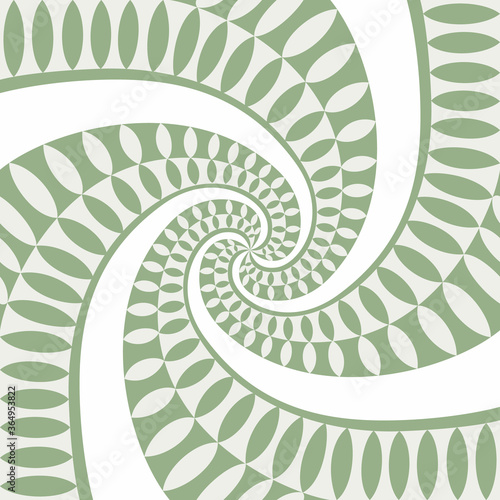Vector abstract vintage pattern. Waves background