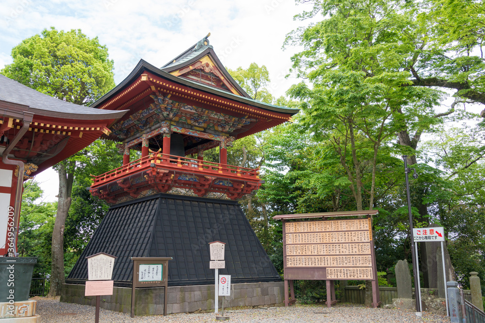 Narita-san Shinsho-ji Temple in Narita, Chiba, Japan. The Temple was originally founded in 940.