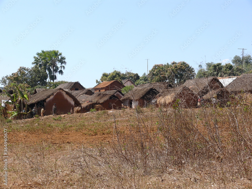 African continent, island of Madagascar, Indian Ocean, village African continent, island of Madagascar, Indian Ocean, village