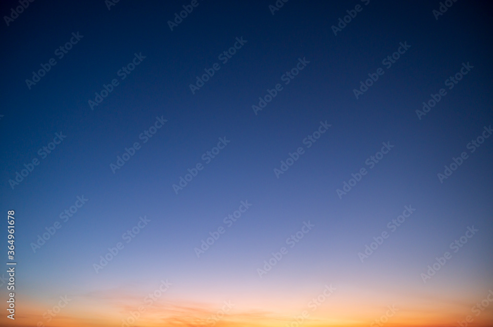 blue sky with clouds