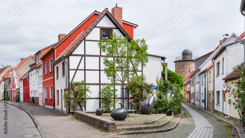 Ortsbild Altstadt Bahrth Mecklenburg