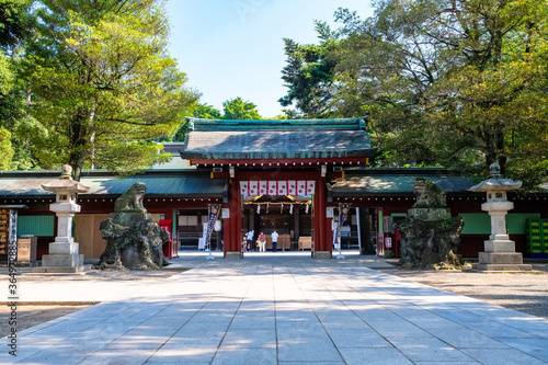 府中市 大國魂神社 中雀門