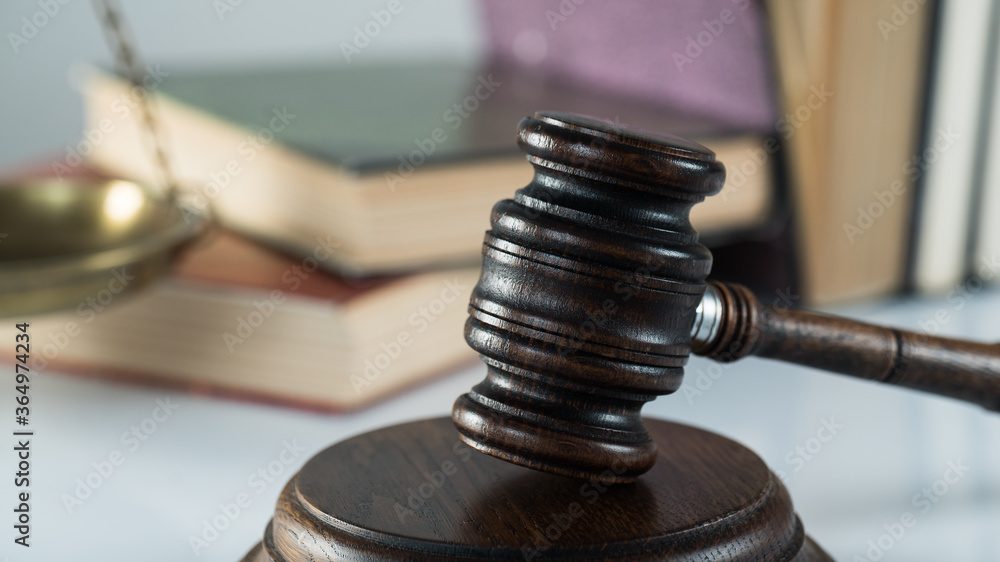 Law and justice concept. Lawyers desk. Judge's gavel, Law and justice concept. Lawyers desk. Judge's gavel,