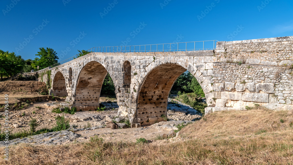Pont Julien dans le Luberon dans le Sud de la France