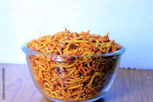 фотографія Glass Bowl of Kerala mixture