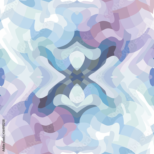 Vector abstract patch pattern. Mosaic background