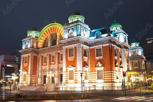 中之島中央公会堂 夜景