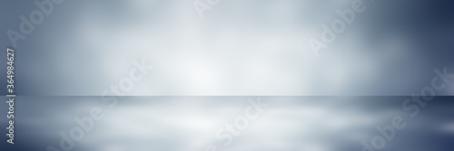 soft gray studio room background, grey floor backdrop with spotlight 