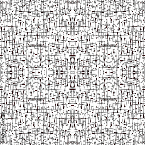 Vector abstract linear grunge seamless pattern