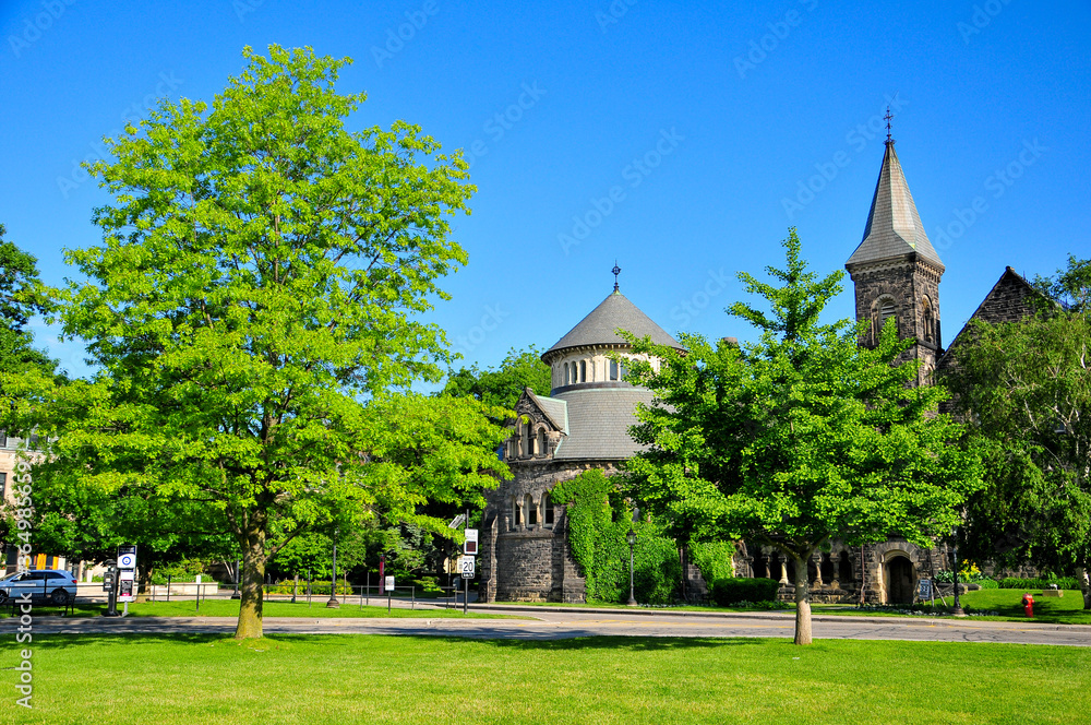 カナダのトロント大学 Beautiful building of University of Toronto カナダのトロント大学 Beautiful building of University of Toronto