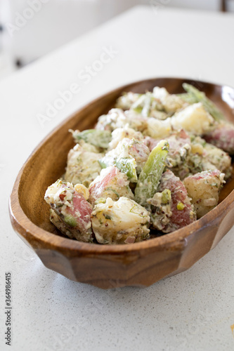 Potato Salad with Snap Peas