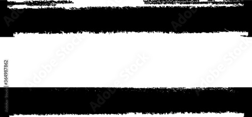 Brush strokes vector