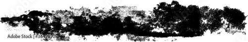 Brush stroke . Grunge desig element