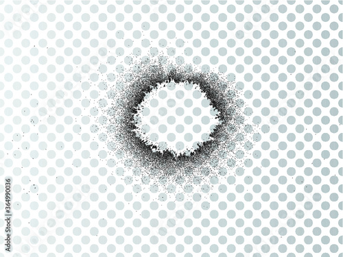 Vector overlay grunge design element