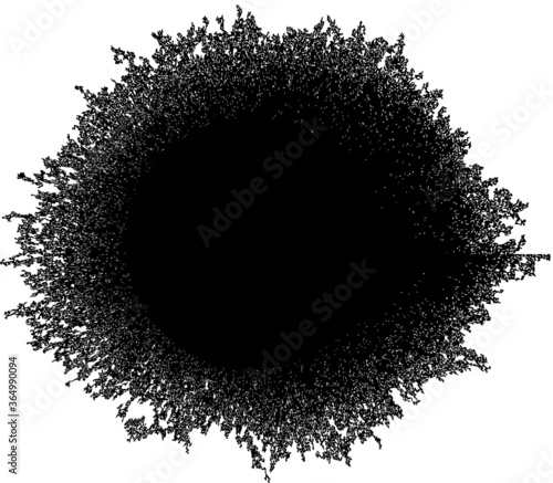 Vector overlay grunge design element