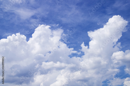 青空と白雲