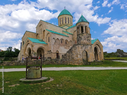 The impressive Bagrati Cathedral in Kutaisi, Georgia.