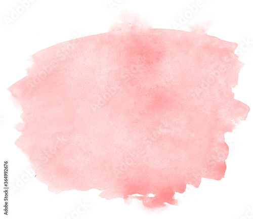 Restrained pink watercolor background for decorating design objects