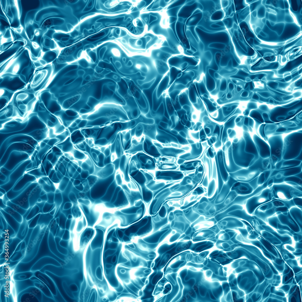 Seamless background of blue water surface. Seamless background of blue water surface.