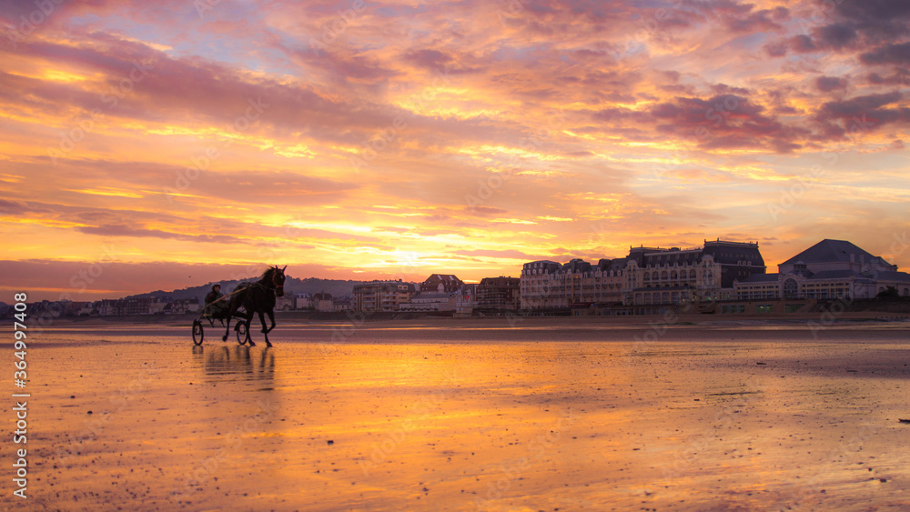 Cabourg, au petit matin