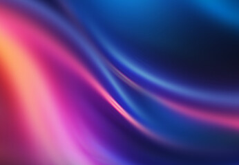 Bright abstract futuristic background with neon lines. Light neon effect. Laser light show, energy waves, flash of light.