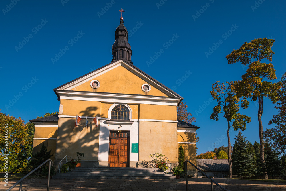 Naklejka premium Church St. Theresa in Wizajny, Podlaskie, Poland