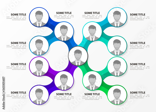 Infographic design template. Creative concept with 12 steps