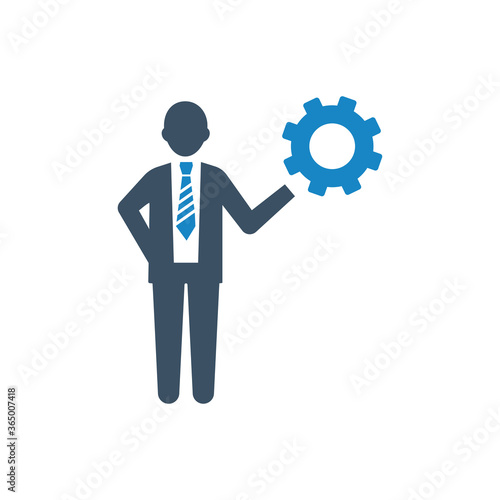 Business solution icon
