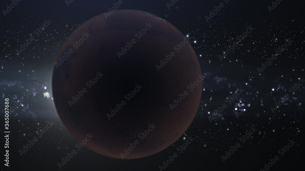 Mars in space Mars in space