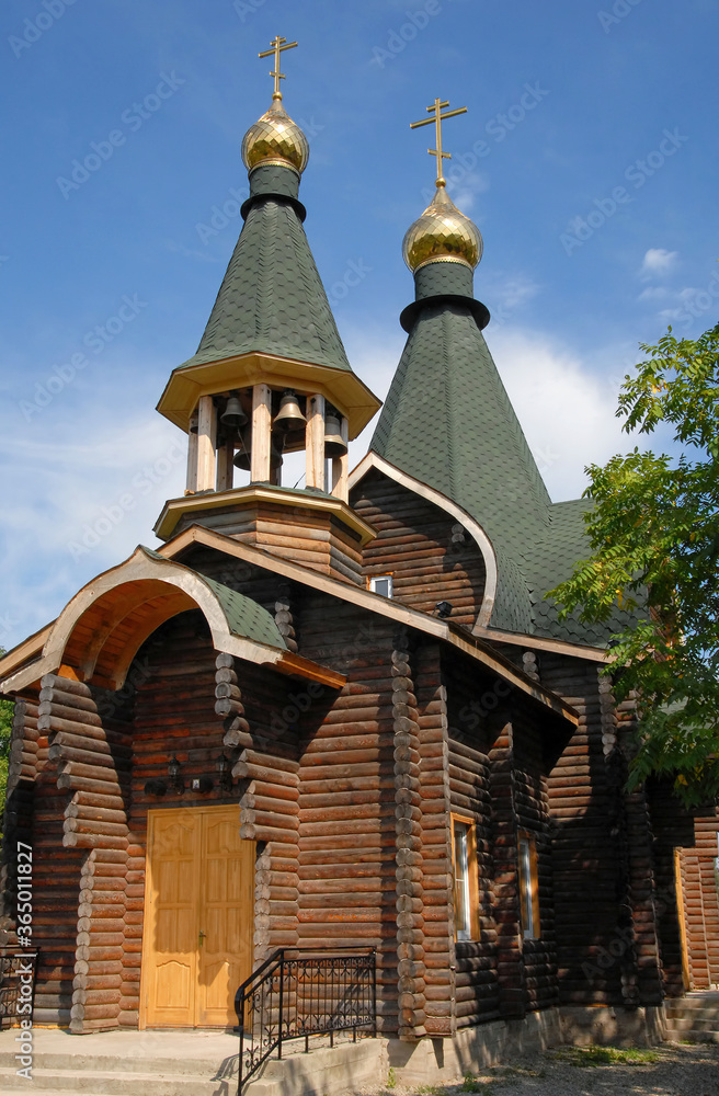 Olga church. Olga town, Primorsky Krai, Far East, Russia.