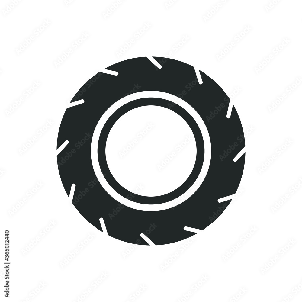 Car tire icon Car tire icon