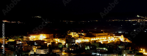 night view of the city