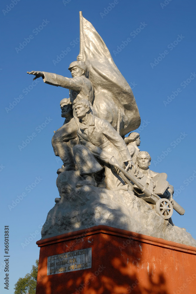 Monument to the winners in the battles for the city in 1922 