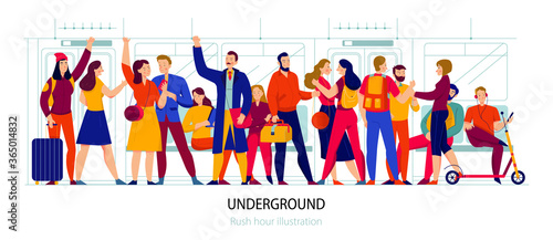Public Transport And Underground Concept © Macrovector