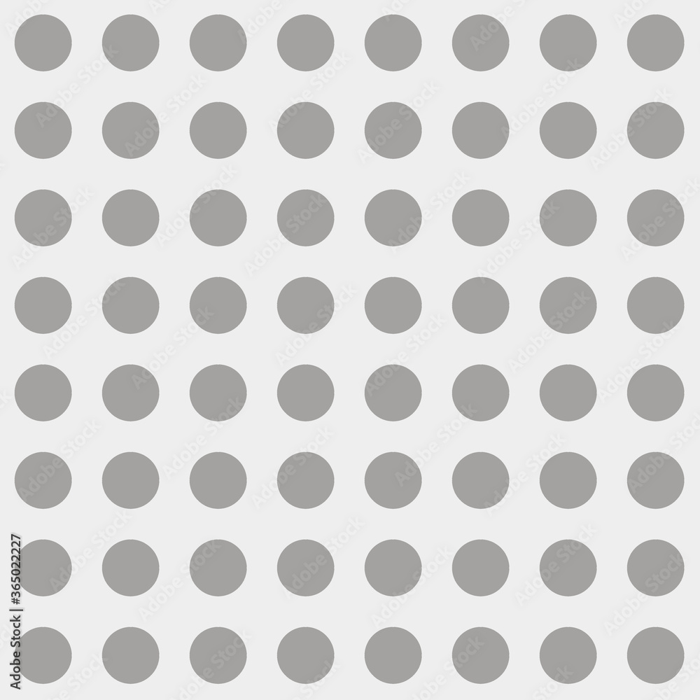 Seamless pattern in gray circles. Simple background for textile, fabric, covers, surface, print, gift wrapping.